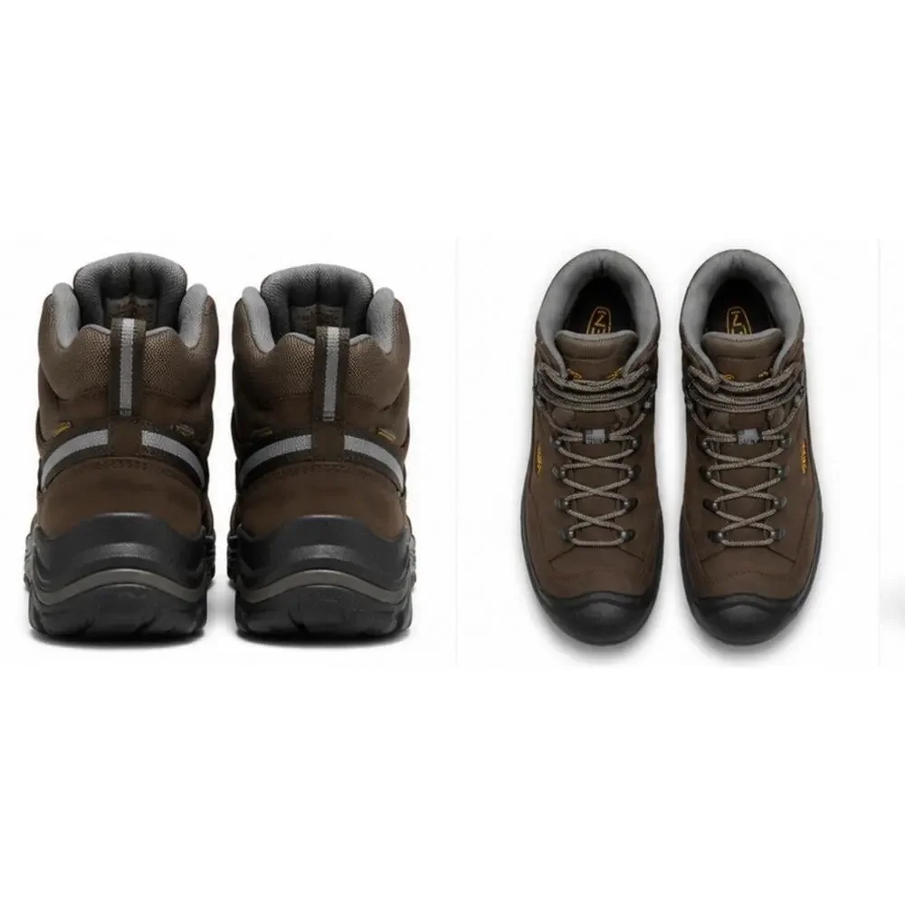 KEEN Durand II Mid WP Wide Men’s 14 Waterproof Hiking Boots Brown New W/box
